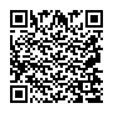 QR-код для номера телефона +2697475353