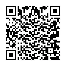 Código QR para número de teléfono +2697475359