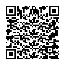 QR код за телефонен номер +2697475385