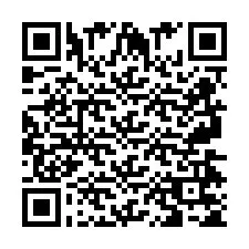 QR-Code für Telefonnummer +2697475554