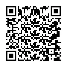 QR-код для номера телефона +2697475601