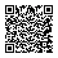 QR kód a telefonszámhoz +2697475605