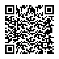 QR-Code für Telefonnummer +2697475652