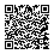 QR-код для номера телефона +2697475681