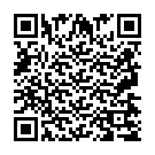 QR Code สำหรับหมายเลขโทรศัพท์ +2697475711