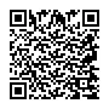 QR Code for Phone number +2697475716