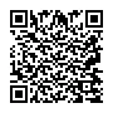 QR Code for Phone number +2697475725