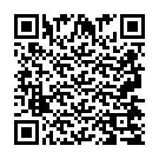 QR-Code für Telefonnummer +2697475795