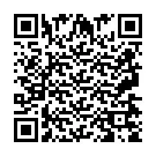 QR Code สำหรับหมายเลขโทรศัพท์ +2697475811