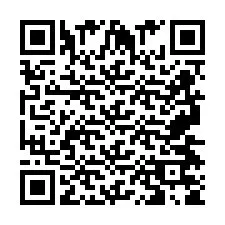 QR Code for Phone number +2697475837
