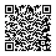 QR Code for Phone number +2697476030