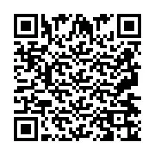 QR Code สำหรับหมายเลขโทรศัพท์ +2697476031