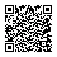 QR Code for Phone number +2697476101