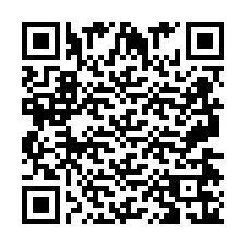 QR Code สำหรับหมายเลขโทรศัพท์ +2697476111