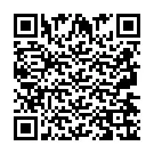 QR Code for Phone number +2697476160