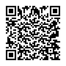 QR Code for Phone number +2697476178