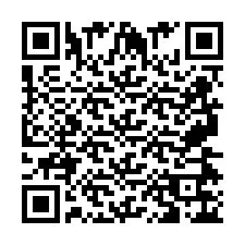 QR-Code für Telefonnummer +2697476203