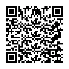 QR-код для номера телефона +2697476211