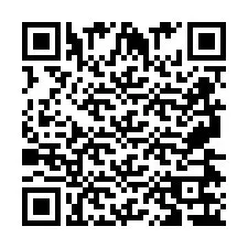 QR kód a telefonszámhoz +2697476303