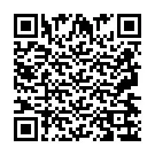 QR-код для номера телефона +2697476321