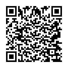 QR код за телефонен номер +2697476335