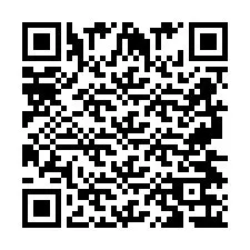 QR-код для номера телефона +2697476336