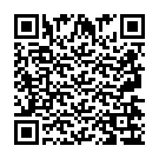 QR Code สำหรับหมายเลขโทรศัพท์ +2697476350