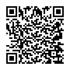 QR-Code für Telefonnummer +2697476374