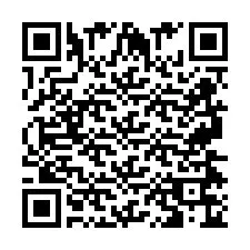 QR-Code für Telefonnummer +2697476416