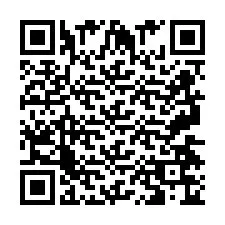 QR Code pour le numéro de téléphone +2697476471