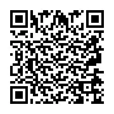 Código QR para número de teléfono +2697476480