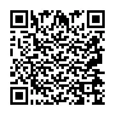 QR kód a telefonszámhoz +2697476489