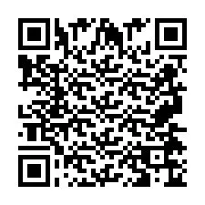 QR-код для номера телефона +2697476497