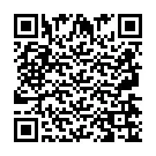 QR Code for Phone number +2697476550