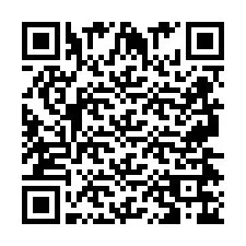 电话号码二维码 +2697476616