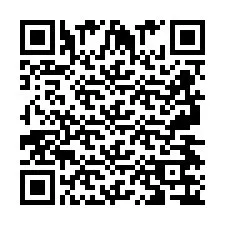 QR Code for Phone number +2697476728