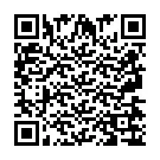 QR Code for Phone number +2697476740