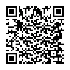 QR Code for Phone number +2697476746