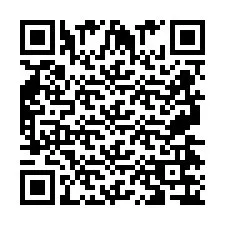 QR Code for Phone number +2697476753