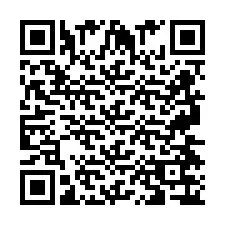 QR Code for Phone number +2697476762