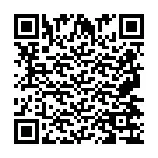 QR Code for Phone number +2697476767