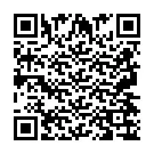 QR Code for Phone number +2697476769