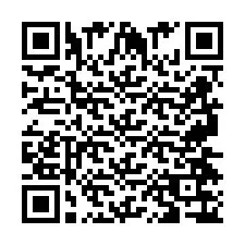 QR Code for Phone number +2697476776