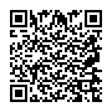 电话号码二维码 +2697476803