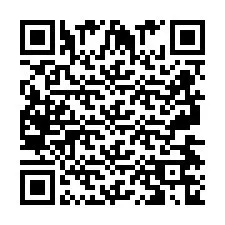 电话号码二维码 +2697476820