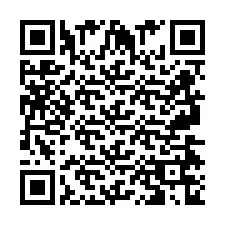 QR Code for Phone number +2697476844