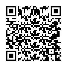 电话号码二维码 +2697476869