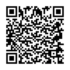 电话号码二维码 +2697476882