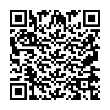 电话号码二维码 +2697476883