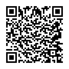 QR kód a telefonszámhoz +2697476939